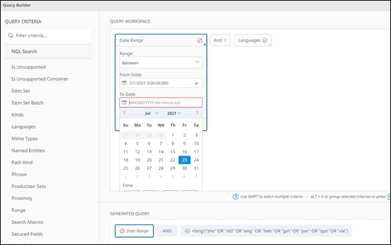 Nuix Engineを使った高度な検索イメージ